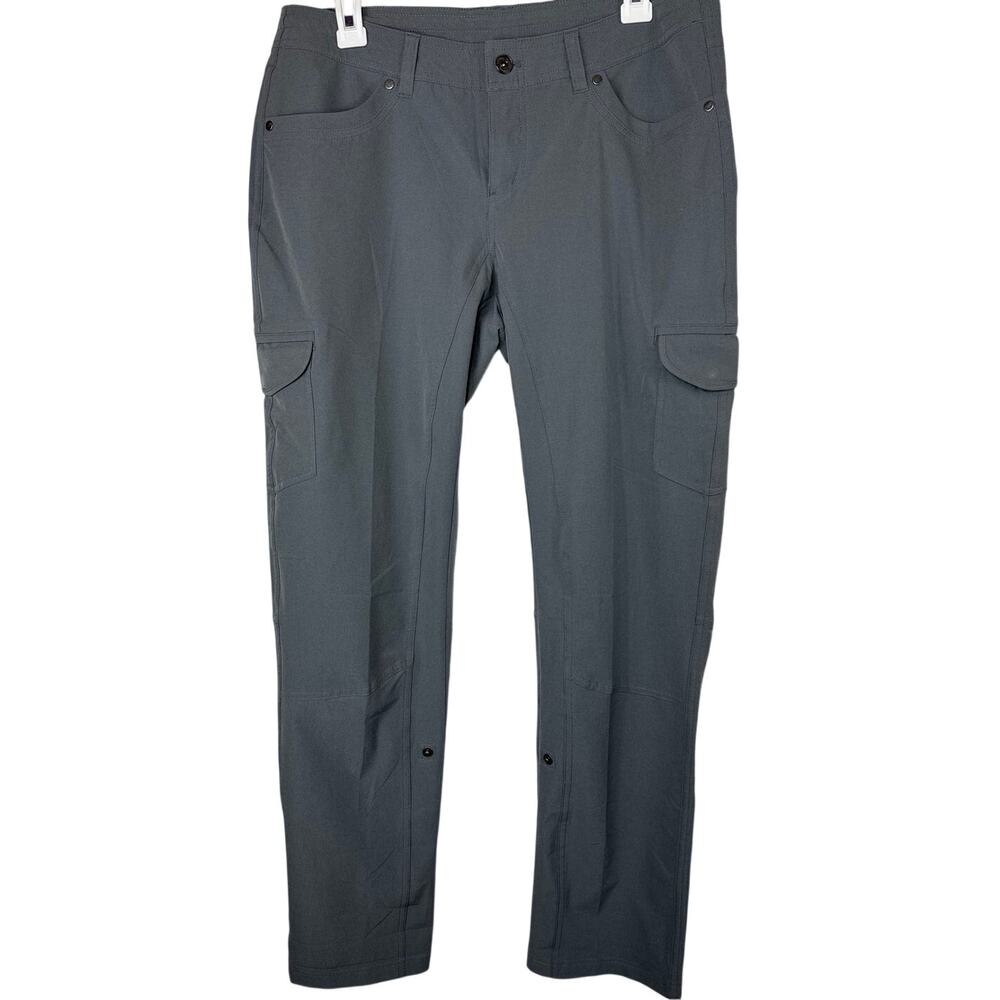 Kuhl Freeflex Roll-Up Pants, Women's Size 10 SHORT, Slate Gray